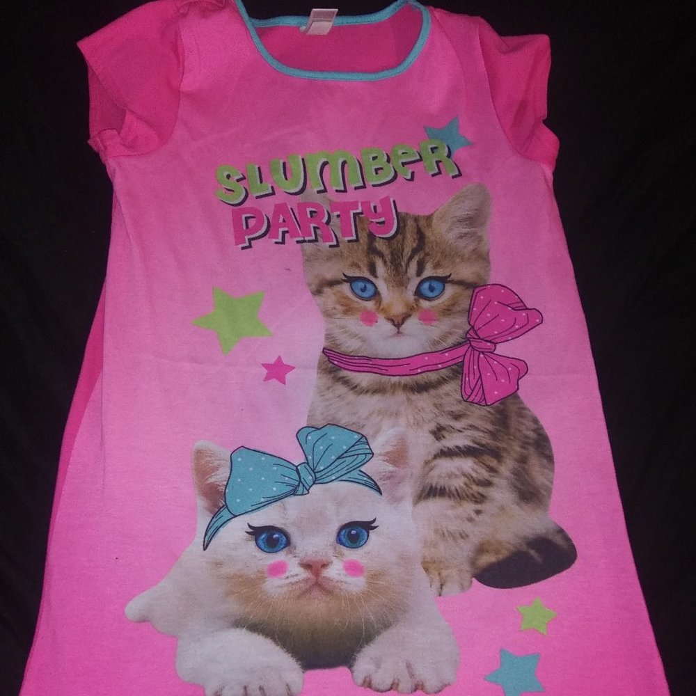 Pink nightgown